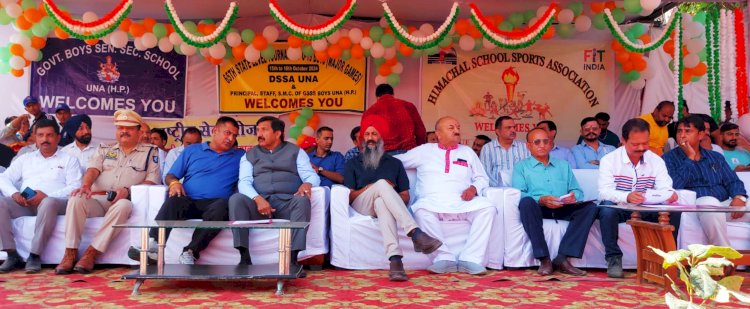 उप मुख्यमंत्री ने किया राज्य स्तरीय अंडर 19 (बालक वर्ग ) प्रतियोगिता का शुभारंभ