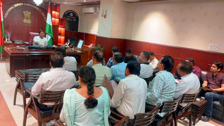 ऊना जिले में राजस्व मामलों के निपटारे को विशेष अभियान