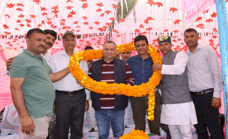 जामुकोटी स्कूल भवन का कार्य शीघ्र आरम्भ - विनय कुमार