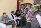 उद्योग मंत्री हर्षवर्धन चौहान ने कफोटा में सुनी जनसमस्याएं