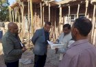 DC ने पच्छाद क्षेत्र के लझोगडी में आपदा ग्रस्त मकानो तथा उच्च विद्यालय का किया निरीक्षण