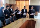 संविधान दिवस पर न्यायिक अधिकारियों ने पढ़ी संविधान की प्रस्तावना