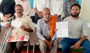 हरोली में दिव्यांगता मूल्यांकन शिविर आयोजित