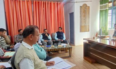 वन स्वीकृति के लंबित विभागीय मामलों को सामंजस्य से निपटाएं- तोरुल एस रवीश