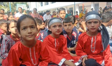 समग्र शिक्षा अभियान के तहत बाल मेला, 14 क्लस्टर के 210 छात्र छात्राएं ले रहे हिस्सा,