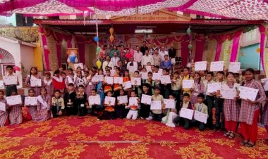 सैनवाला में खंड स्तरीय बाल मेले-2024 का आयोजन