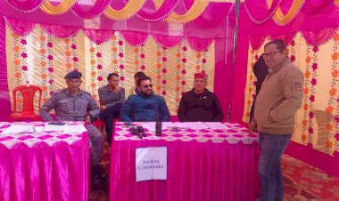 केलांग में भूकंप और  भूस्खलन  की घटना पर आधारित मॉक ड्रिल आयोजित