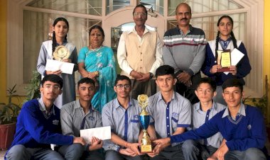 एवीएन के विद्यार्थी, राज्यस्तरीय बाल विज्ञान कोंग्रेस के लिए चयनित .....