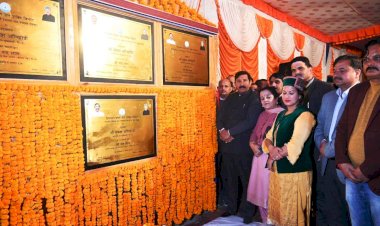 उपमुख्यमंत्री ने रामपुर में 10 करोड़ की पेयजल परियोजनाएं की लोकार्पित