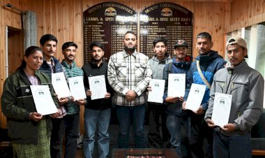 लाहौल और स्पीति में आपदा प्रतिक्रिया के लिए स्थानीय युवाओं को किया जा रहा सशक्त-संकल्प गौतम