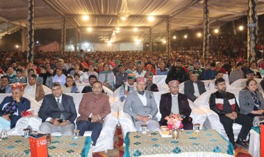 सुमित खिम्टा ने अंतरराष्ट्रीय श्री रेणुका जी मेले की चौथी सांस्कृतिक संध्या का किया शुभारंभ