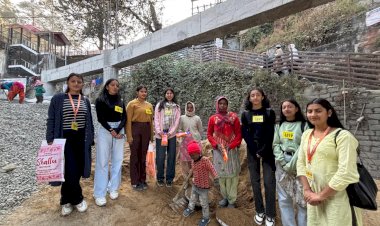 अभविप आर के एम वी इकाई ने  शुरू किया ऋतुमति अभियान- सानिया शर्मा