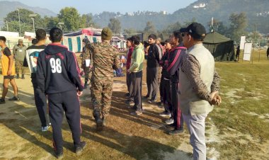 बाल आश्रमों के बच्चों ने समझी सेना भर्ती की प्रक्रिया, पड्डल में सैन्य अधिकारियों के सहयोग से विशेष मार्गदर्शन सत्र में लिया भाग