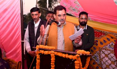 समाज के सभी वर्गों के उत्थान के लिए कार्यान्वित की जा रही नवीन योजनाएं - संजय अवस्थी