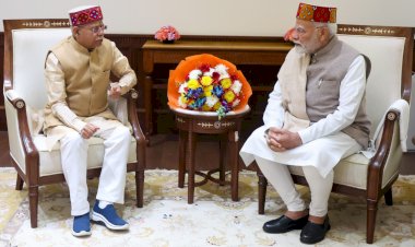 राज्यपाल ने की प्रधानमंत्री से भेंट