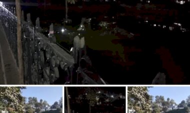 दो साल से बंद है ऐतिहासिक पक्का टैंक परिसर में लगी ऑर्नामेंटल लाइट्स, नप को मालूम नही...