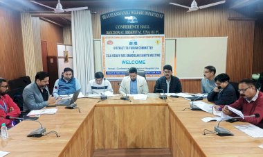 ऊना में टीबी उन्मूलन के लिए 7 दिसंबर से 100 दिन का विशेष अभियान, जनभागीदारी पर रहेगा जोर