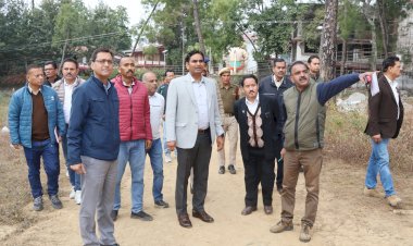 डीसी ने विधानसभा परिसर तपोवन में लिया प्रबंधों का जायजा