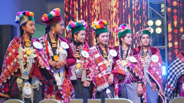 राज्य स्तरीय किन्नौर महोत्सव में मिस-किन्नौर प्रतियोगिता