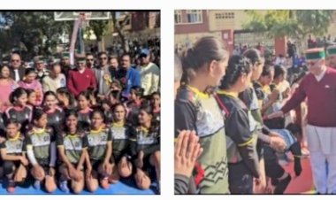 अंतर महाविद्यालय महिला कब्बडी चैंपियनशिप नाहन में शुरू... विधायक अजय सोलंकी ने किया प्रतियोगिता का शुभारंभ,