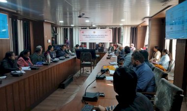 ज़िला स्तरीय मासिक मूल्यांकन बैठक का आयोजन