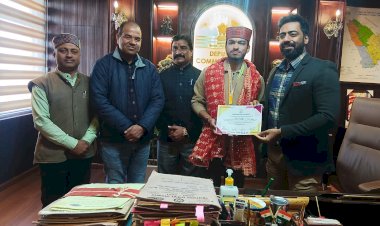 राष्ट्रीय पाइथियन गेम्स में अंब के साहिल शर्मा ने जीता रजत पदकअक्स