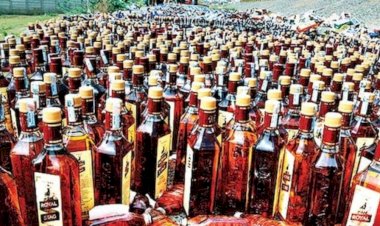 आबकारी विभाग ने 1082 बल्क लीटर अवैध शराब जब्त की