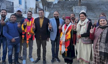 जुब्बल मंडल में महिला पर खेला भाजपा ने दाव, मीनाक्षी बनी मंडल अध्यक्षा, चेतन और नंदा ने दी शुभकामनाएं