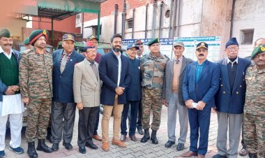 11 कोर के जनरल ऑफिसर कमांडिंग लेफ्टिनेंट जनरल अजय चांदपुरिया ने किया ऊना का दौरा