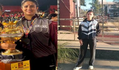 शिलाई की निशा और निकिता का चयन जूनियर नेशनल अंडर-20 कबड्डी टीम में