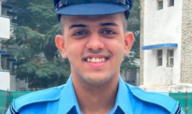 गांव ननाओं पालमपुर के प्रथम परमार वने फ्लाइंग आफिसर