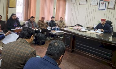 नाबार्ड द्वारा मंडी जिले में 10,000 एफपीओ के गठन एवं संवर्द्धन हेतु  जिला स्तरीय निगरानी समिति (डी-एमसी) की बैठक का आयोजन