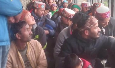 जलोड़ी टनल की फाइनल एलाइनमेंट को मंजूरी मिलने से सोझा के ग्रामीणों में खुशी की लहर।