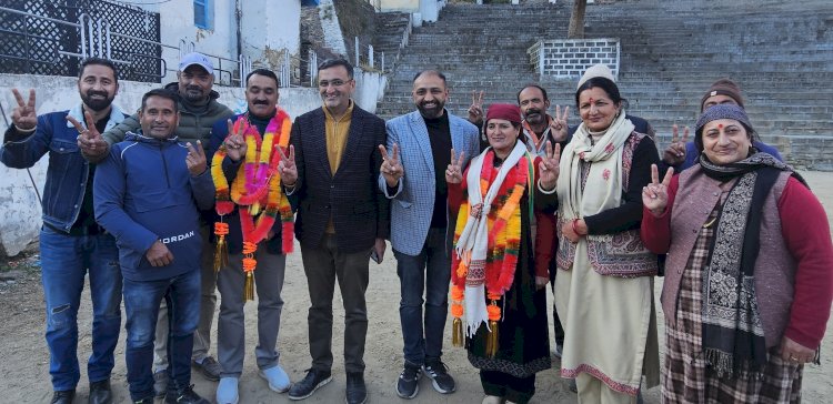 जुब्बल मंडल में महिला पर खेला भाजपा ने दाव, मीनाक्षी बनी मंडल अध्यक्षा, चेतन और नंदा ने दी शुभकामनाएं