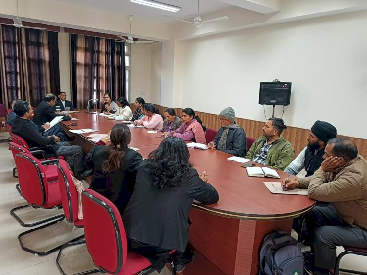 मानसिक बीमारी और बौद्धिक अक्षमता वाले व्यक्तियों को कानूनी सेवाएं प्रदान करने पर दो दिवसीय प्रशिक्षण कार्यशाला सम्पन्न