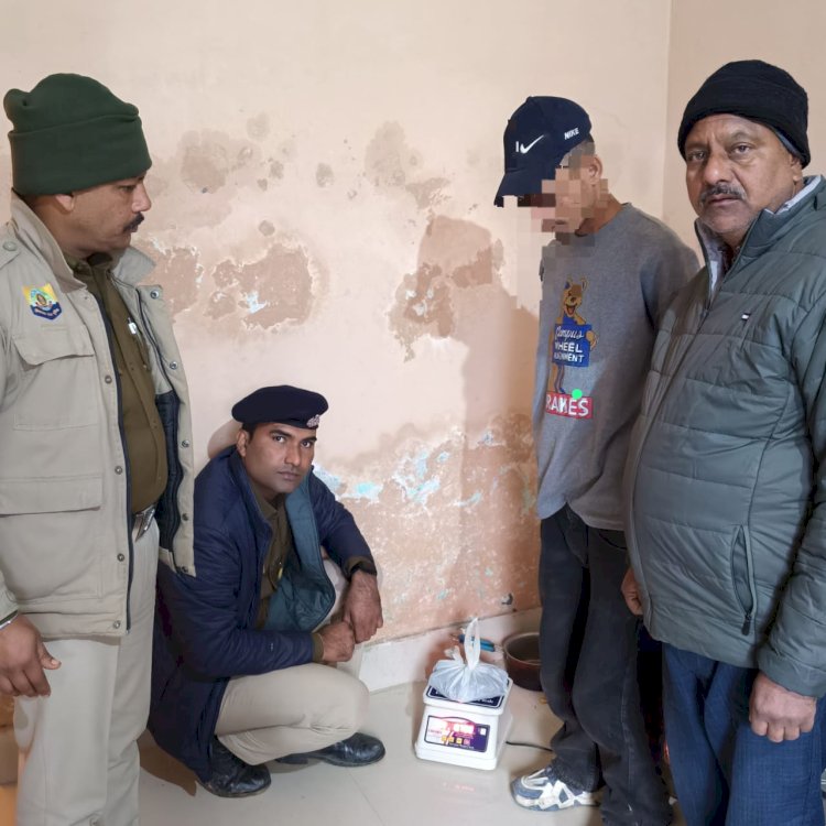 पांवटा में 750 ग्राम चरस पकड़ी, पुलिस ने धरा आरोपी