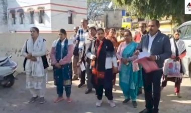 अवैध खनन से परेशान सेनवाला मुबारिकपुर पंचायत के लोग,  जिला खनन अधिकारी से की मुलाकात