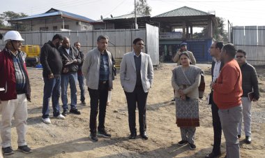 उपायुक्त ने ढगवार में दूध प्रसंस्करण संयंत्र के लिए चयनित भूमि का किया निरीक्षण