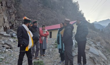 उपायुक्त किन्नौर ने गौ सदन रैली, कूड़ा संयंत्र पोवारी व पटेल कंपनी के निर्माण कार्यों का निरीक्षण किया