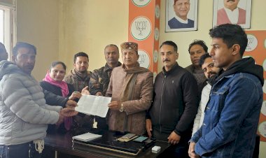 BJP हिमाचल प्रदेश के 9 मण्डलों के अध्यक्ष सर्वसम्मति से निर्वाचित