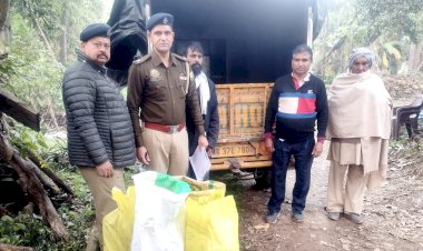 8 पेटियां अंग्रेजी शराब पकड़ी, हरियाणा निवासी धरा पुलिस ने