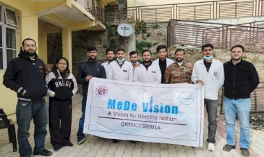 A vision for healthy nation के ध्येय को लेकर मेडिविसन ने लगाया डेंटल अवेयरनेस कैंप