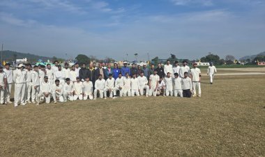 पांवटा में हुआ जिले की सीनियर क्रिकेट टीम का चयन, 33 खिलाड़ी चुने