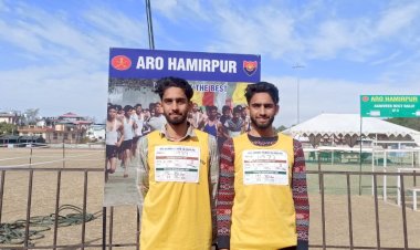 दो जुड़वां और दो अन्य सगे भाइयों ने पास किया ग्राउंड टेस्ट