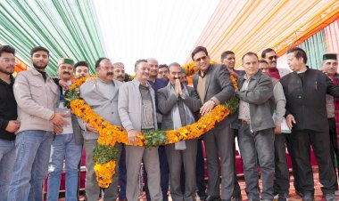 मुख्यमंत्री ने कागंड़ा में जल शक्ति विभाग का डिवीजन खोलने की घोषणा की