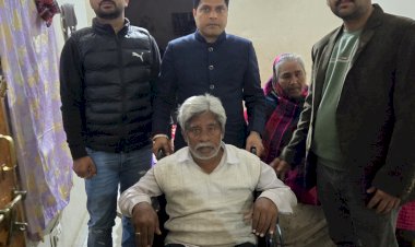 राजीव राणा ने मोहन की मदद को बढ़ाये हाथ  कहा मानव सेवा परमो धर्म