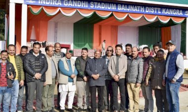 राज्य स्तरीय पूर्ण राज्यत्व दिवस के लिए बैजनाथ तैयार, किशोरी ने लिया व्यवस्थाओं का जायजा