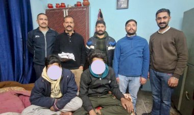 नाहन के मोहल्ला ढाबों में एसआईयू  टीम ने पकड़ा 8.5 ग्राम चिट्टा, दो युवक लिए हिरासत में