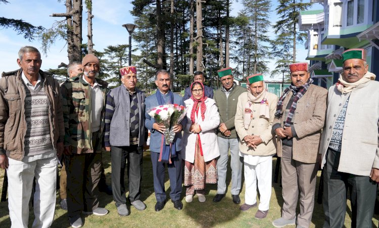 विभिन्न क्षेत्रों से जुड़ी प्रबुद्ध हस्तियों ने दी मुख्यमंत्री को नववर्ष की शुभकामनाएं