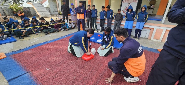 बड़ोह स्कूल के बच्चों ने सीखे आपदा प्रबंधन के टिप्स